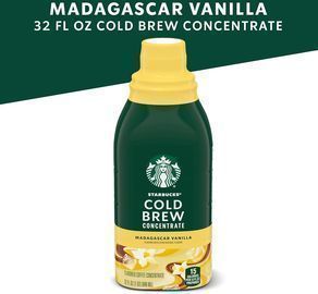 Starbucks Madagascar Vanilla Cold Brew Coffee Concentrate, 32oz