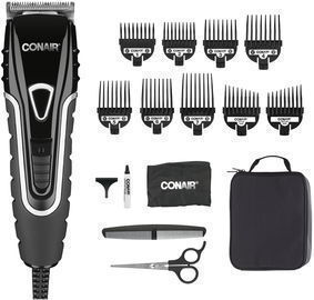 ConairMAN Barbershop Series Professional No-Slip Grip 20pc Haircut Kit
