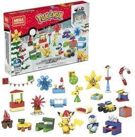 202 Piece Mega Pokmon Holiday Advent Calendar Building Set