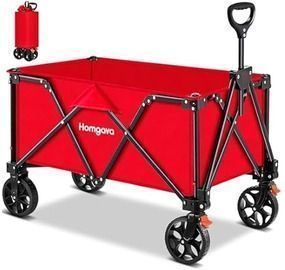 Collapsible Folding Wagon Heavy Duty Foldable Utility Cart with Wheels