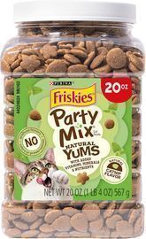 20oz Purina Friskies Party Mix Natural Cat Treats