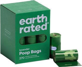 Earth Rated Lavender Scented Dog Poop Bags, 270 Count