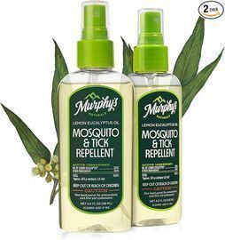 Murphy's Naturals Mosquito & Tick Bug Repellent Spray, 2-Pack