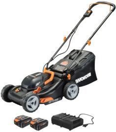 WORX WG743 40V 17" Walk Behind Lawn Mower