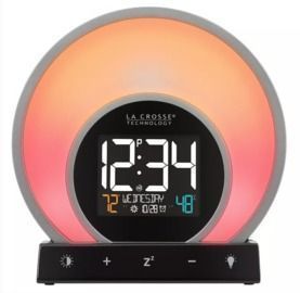 La Crosse Technology Soluna C79141 Mood Light Alarm Clock