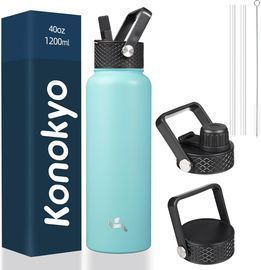 Insulated Stainless Steel Water Bottle, 40oz