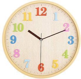 12" Wooden Look Wall Clock