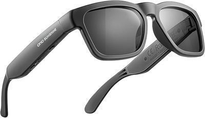 OhO Smart Glasses, Polarized Sunglasses with Bluetooth Speaker & Voice Control