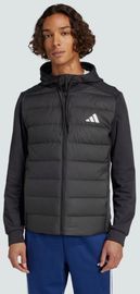 Adidas Men's Essentials Hybrid Down Hooded Jacket