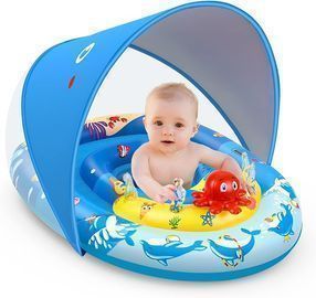 Baby Pool Float with Canopy