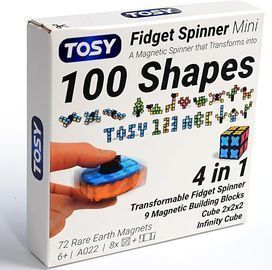 Tosy Magnetic Transformable Mini Fidget Spinner
