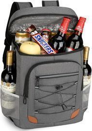 Cooler Insulated Leak Proof Backpack, Holds 36 Cans