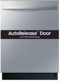 Samsung Fingerprint Resistant 51 dBA Dishwasher w/ 3rd Rack and AutoRelease Door