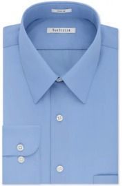 Men's Classic-Fit Point Collar Poplin Dress Shirt