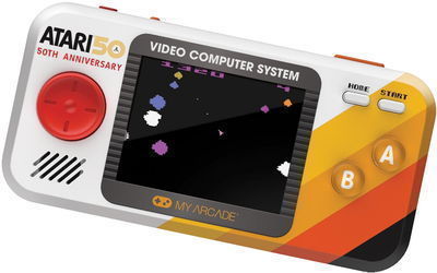 My Arcade Pocket Player Pro Atari Portable Gaming System