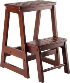 Winsome Beech Wood Double Step Stool