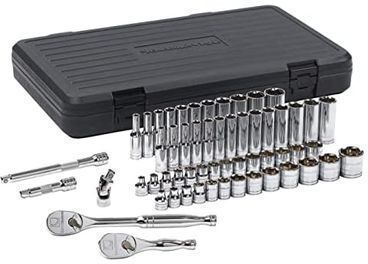 GEARWRENCH 57pc 3/8" Drive 6 Pt. Mechanics Tool Set