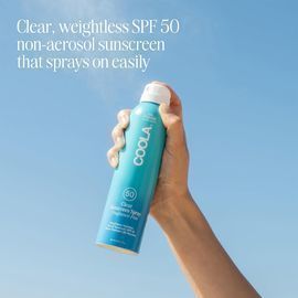 Coola Organic SPF 50 Sunscreen Spray, 6 Fl. Oz.