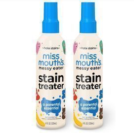 Lightning Deal - 2 Pack of Miss Mouth's  Messy Eater Stain Treater Spray, 4 Fl. Oz.
