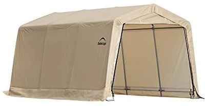 ShelterLogic 10' x 15' x 8' Peak Style Roof Instant Garage Carport Car Canopy