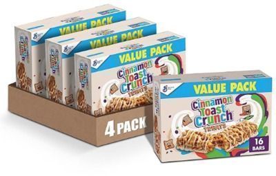 Cinnamon Toast Crunch Breakfast Cereal Treat Bars, 16ct, 4pk