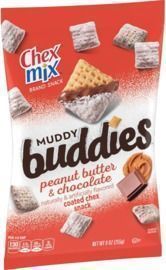 Chex Mix Muddy Buddies Peanut Butter and Chocolate Snack Mix, 9oz