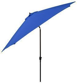 Astella 11' Rd Crank Open, Push Tilt Aluminum Patio Umbrella