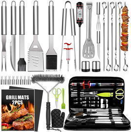 34pc Grill Accessories Set