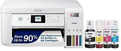 Epson EcoTank ET-2850 Cartridge-Free Supertank Wireless Inkjet All-in-One Color Printer