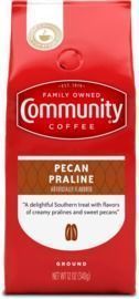 Community Coffee Pecan Praline Ground Coffee, Medium Roast, 12oz