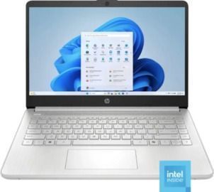 HP 14" Laptop, Intel Processor N150, 4GB Memory, 128GB UFS
