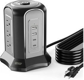 Power Strip Tower Surge Protector