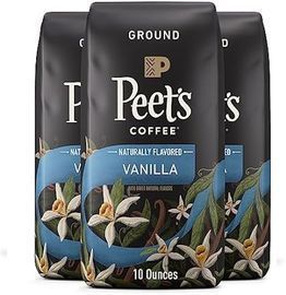 Peets Vanilla Ground Coffee, 30oz