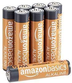 AmazonBasics AAA High-Performance Alkaline Batteries, 8ct