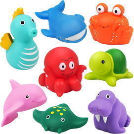 8pc Sea Animal Bath Toys