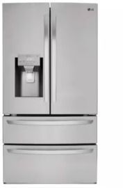 LG 28 cu. ft. 4-Door French Door Smart Refrigerator with Ice and Water Dispenser