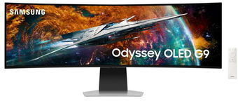 SAMSUNG 49" Class Odyssey OLED G95SC DQHD 240Hz Curved Smart Gaming Monitor