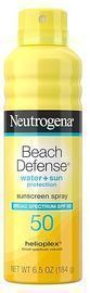 Neutrogena Beach Defense SPF50 Sunscreen Spray