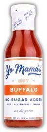 Yo Mamas Hot Buffalo Sauce, 4pk