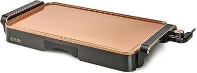CRUX Electric Griddle with Nonstick Ceramic Coating