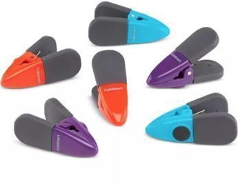 Cuisinart 6pc Magnetic Easy-Open Chip Clips Set