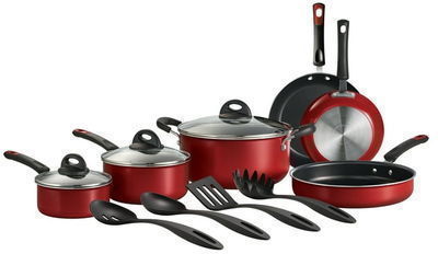 Everyday 13pc Enamel Nonstick Cookware Set