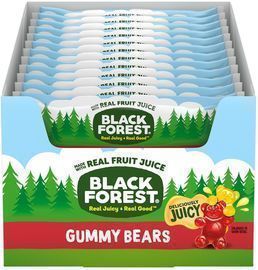 Black Forest Gummy Bears Candy, 3oz, 12pk