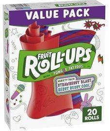 Fruit Rollup Variety Pack, 20ct