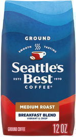 Seattles Best Coffee, Breakfast Blend, Ground Coffee, 12oz