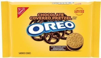 OREO Chocolate Covered Pretzel Sandwich Cookies, 10.68oz