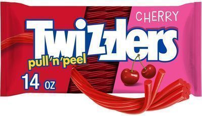 Twizzlers Pull 'n' Peel Cherry Flavored Licorice, 14oz