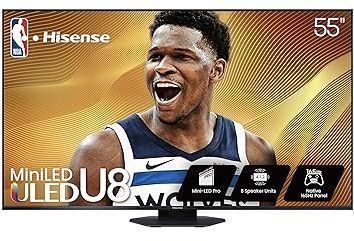 Hisense 55" Class U8 Series Mini-LED Google Smart TV