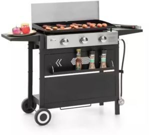 PHI VILLA 3-Burner Propane Flat Top Grill Griddle