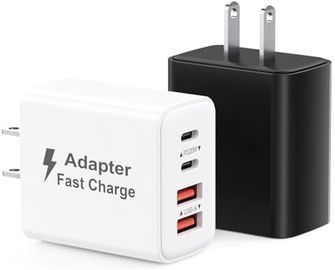 USB C Charger Block 40W, 2pk
